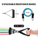 SimpleBand™ 11pc. Resistance Bands Set
