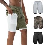 2-In-1 Training Shorts W/Security Pockets