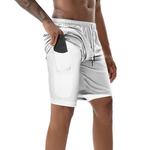 2-In-1 Training Shorts W/Security Pockets