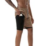 2-In-1 Training Shorts W/Security Pockets