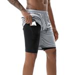 2-In-1 Training Shorts W/Security Pockets