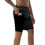 2-In-1 Training Shorts W/Security Pockets