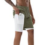 2-In-1 Training Shorts W/Security Pockets